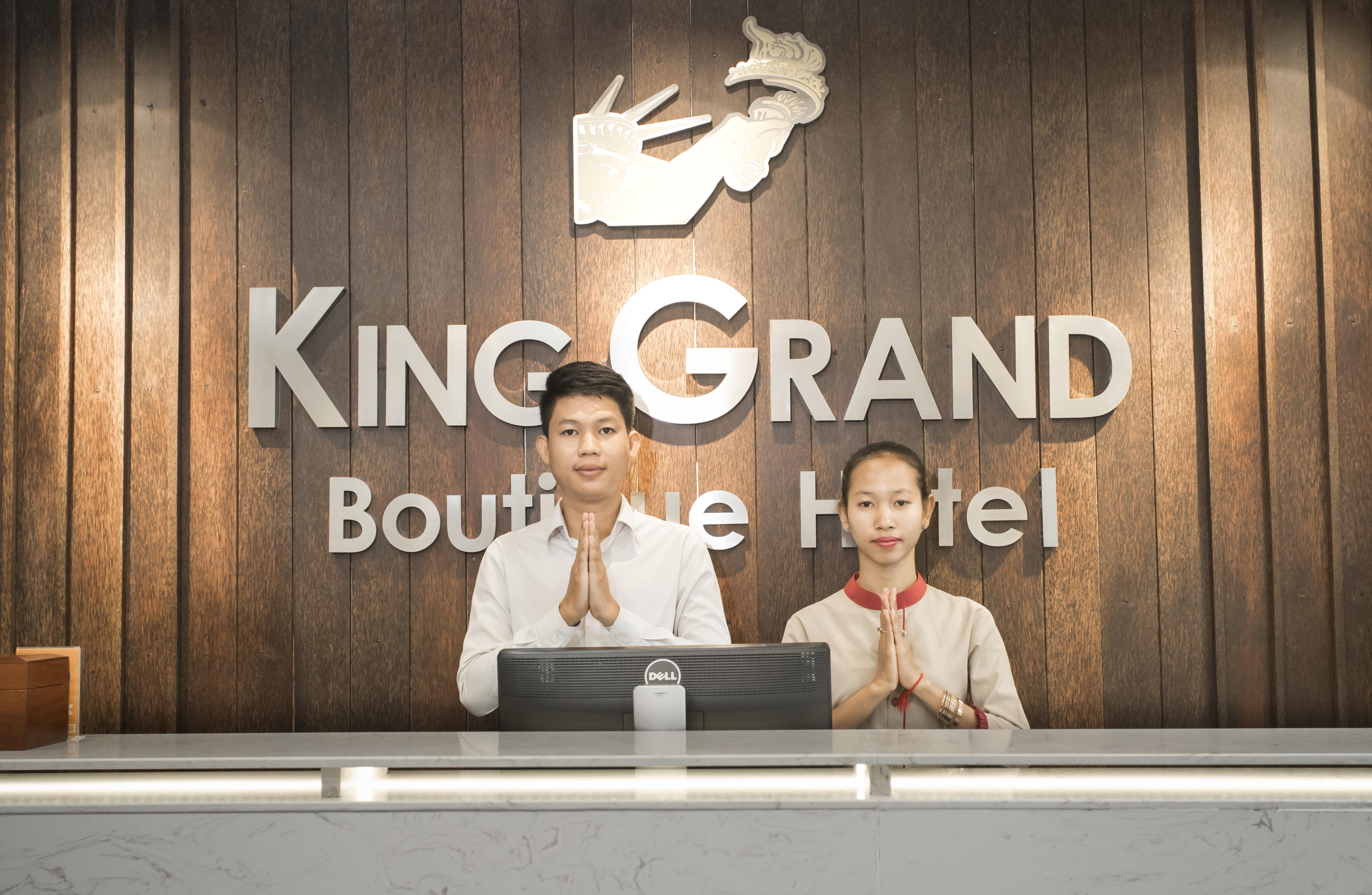 King Grand Boutique Hotel Phnom Pen Exterior foto