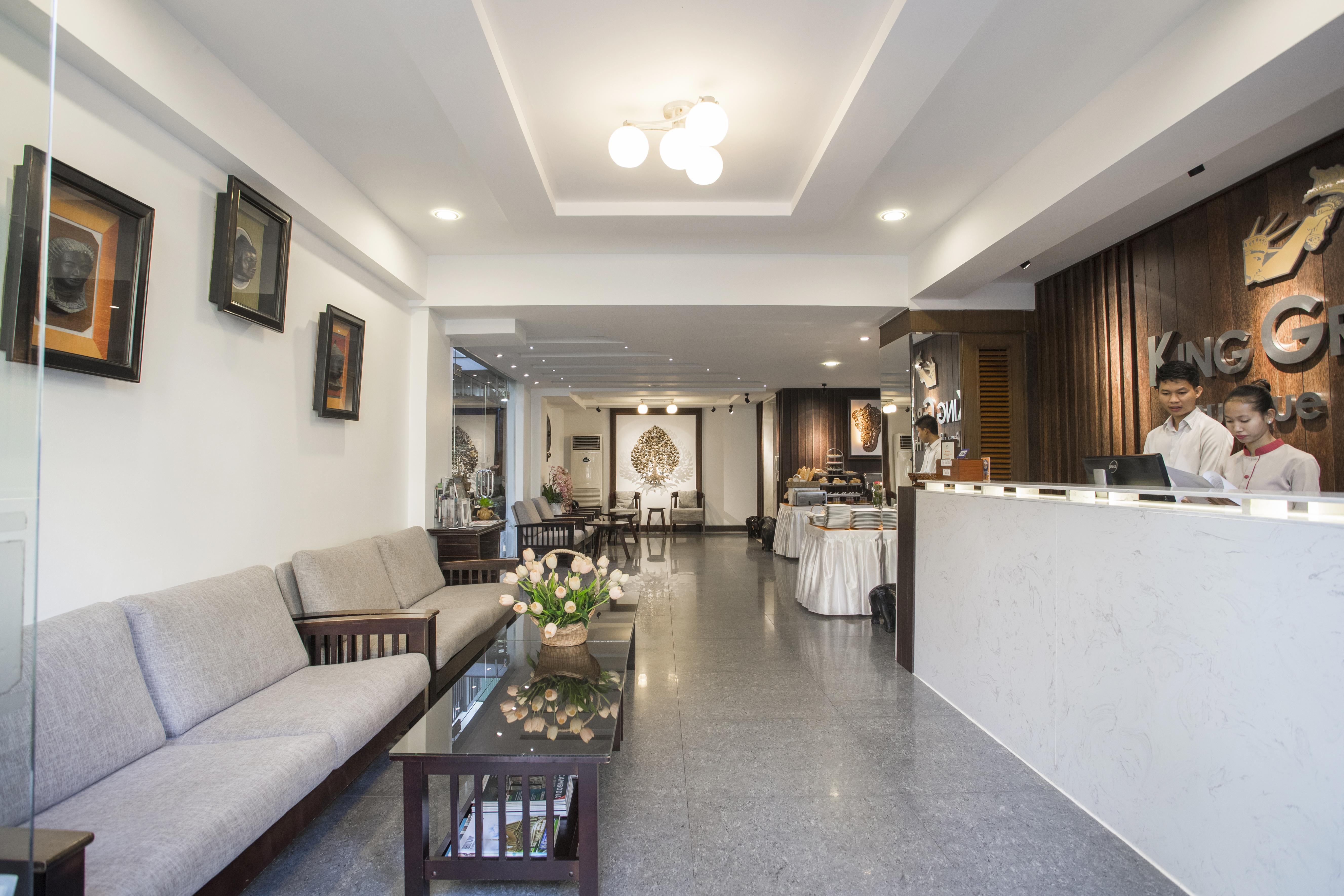 King Grand Boutique Hotel Phnom Pen Exterior foto