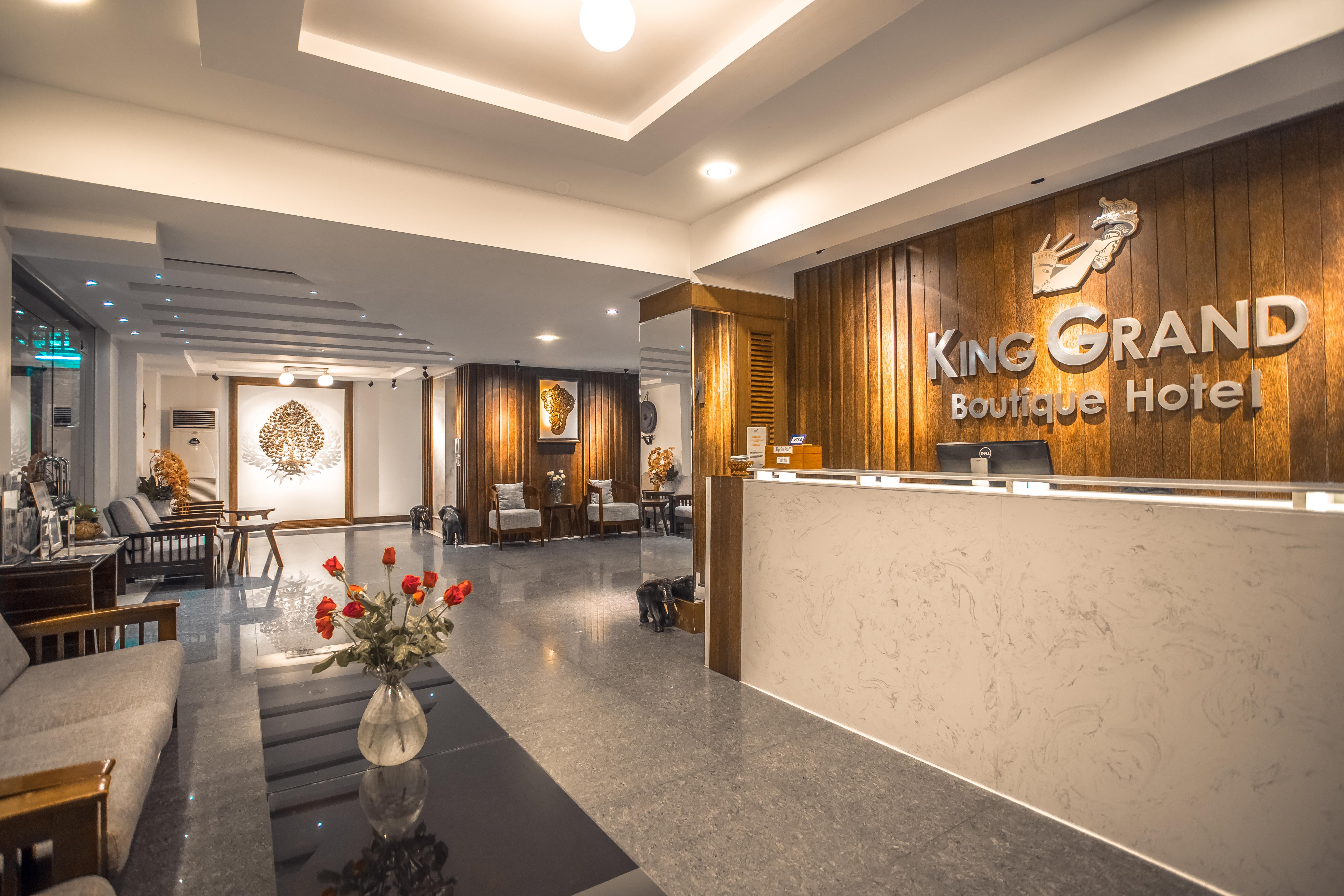 King Grand Boutique Hotel Phnom Pen Exterior foto