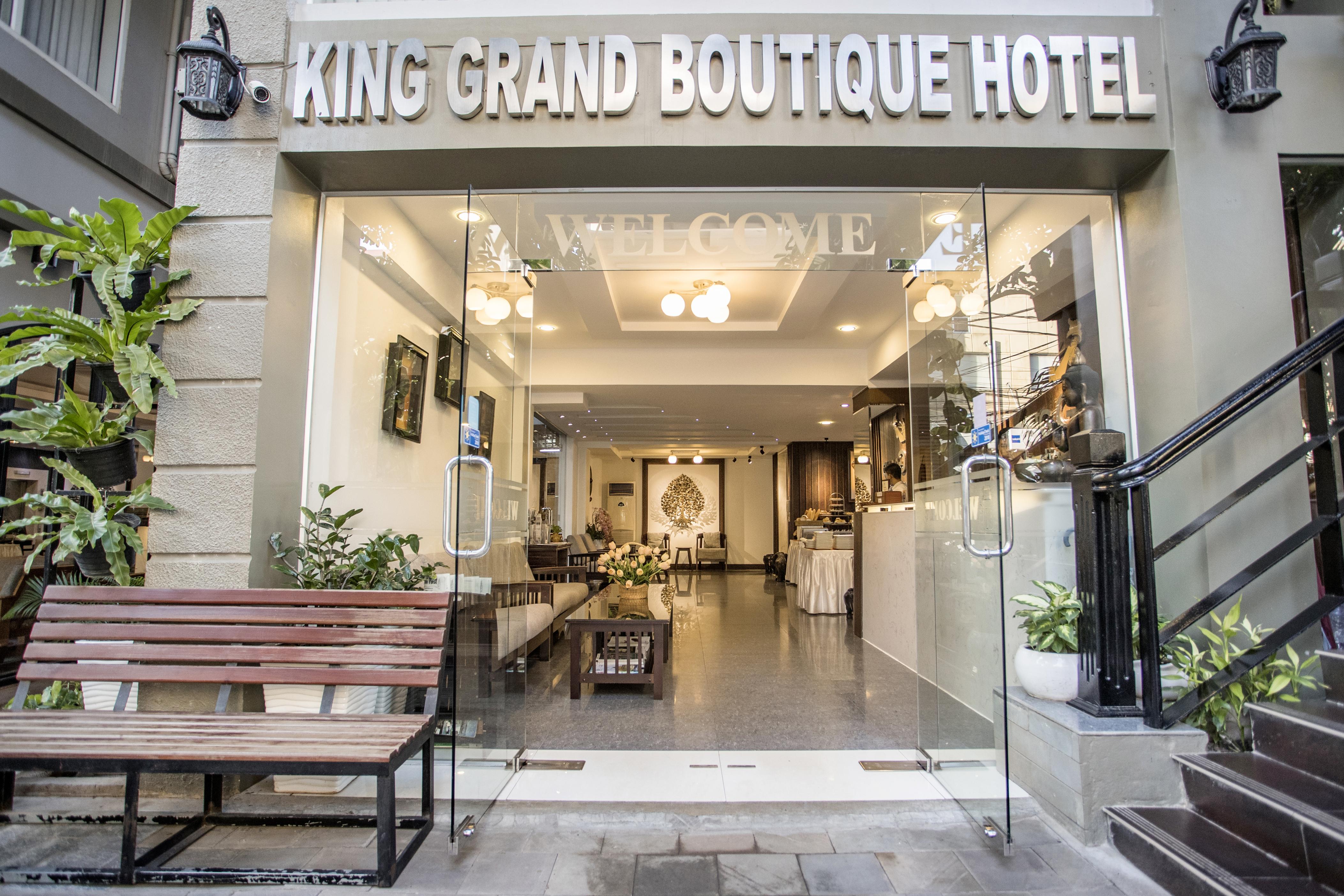 King Grand Boutique Hotel Phnom Pen Exterior foto