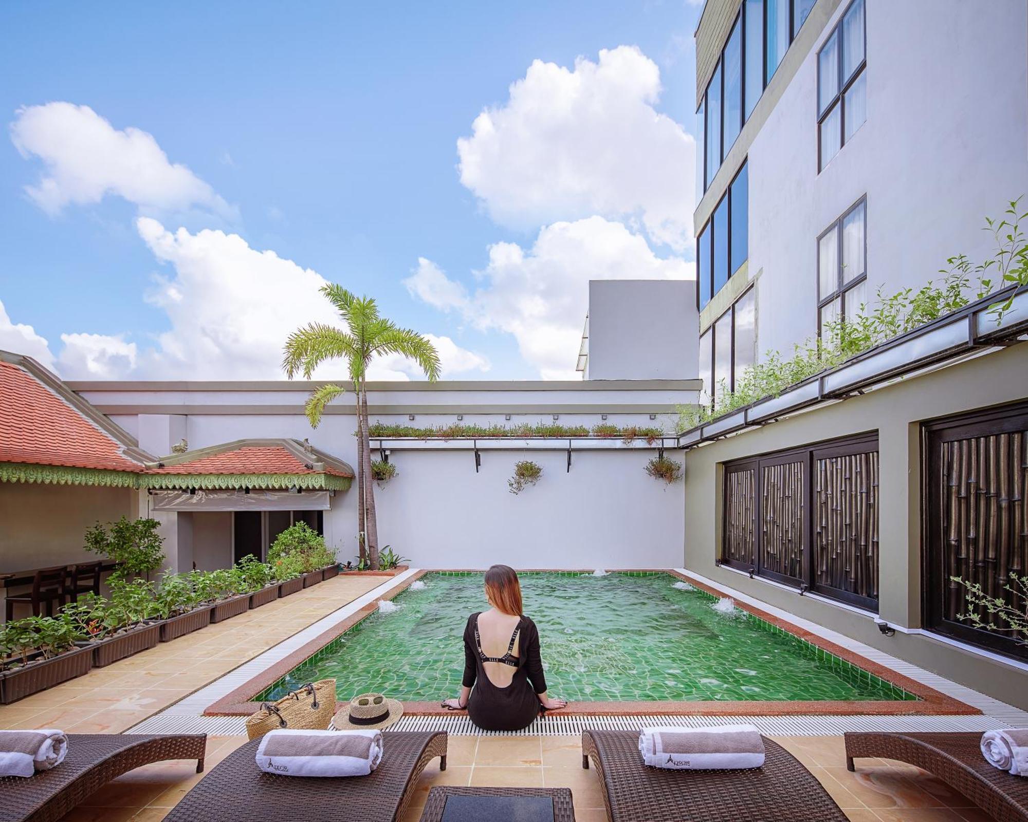 King Grand Boutique Hotel Phnom Pen Exterior foto