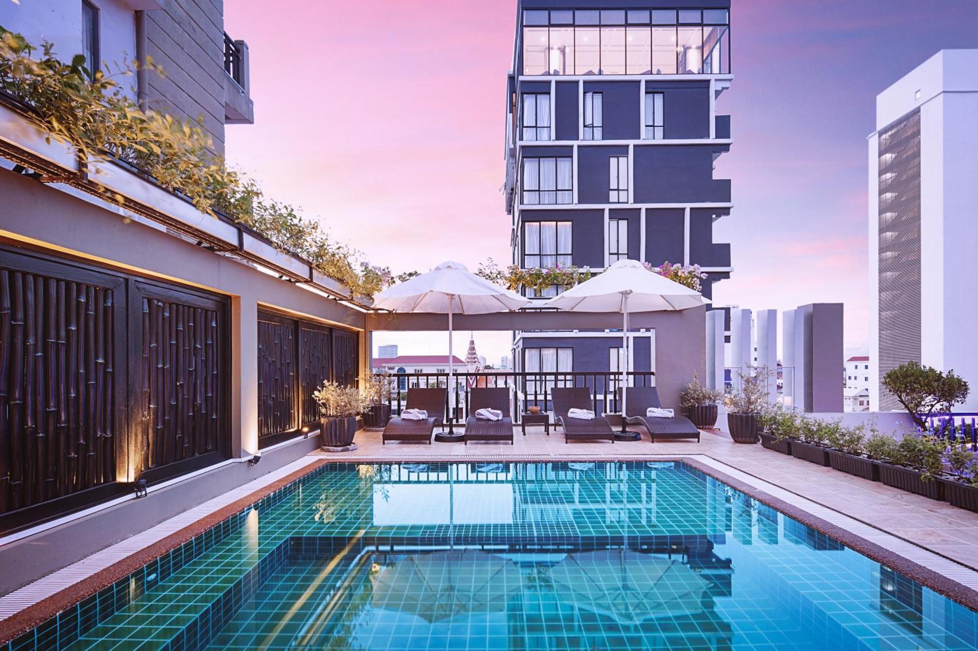 King Grand Boutique Hotel Phnom Pen Exterior foto